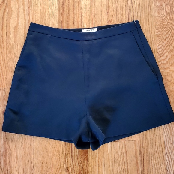 Babaton Pants - Babaton Lochan High Waisted Black Shorts